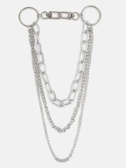 Kazo - Silver Hip-Hop Punk Chain