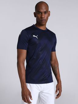 Puma - TeAMGlory Football Men Blue T-Shirt