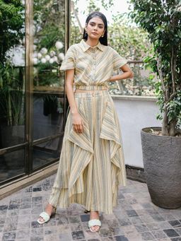 House of Fett - Bursa Yellow Top with Pant Co-Ords