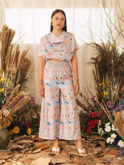 House of Fett - Caspian Blue Top with Pant Co-Ords