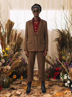 House of Fett - Diana Brown Coat with Pant Co-Ords