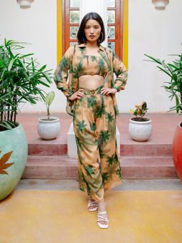 House of Fett - Kruger Pleat Cream Pant