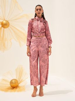 House of Fett - Shibuya Pink Top with Pant