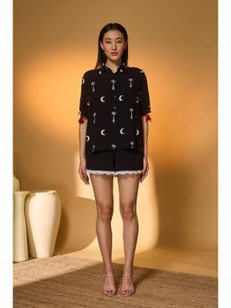 Masaba - Black Lunar Aisle Teddy Co-Ords
