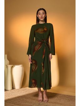 Masaba - Olive Green Chirpy Dress