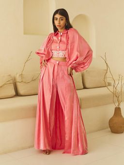 House of Fett - Thor Pink Top with Pant Co-Ords