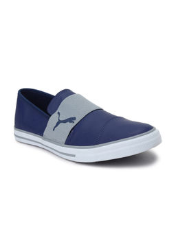 Puma - Alpha Slip On Sl Unisex Blue Sneakers
