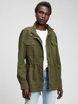 GAP - Women's Green Solid Jacket
