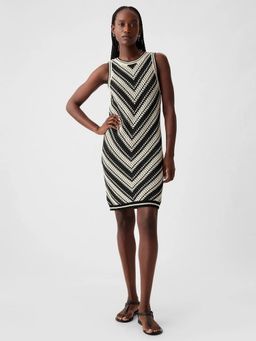 GAP - Women's Round Neck Knit Mini Dress