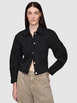GAP - Women's Black Solid Jacket