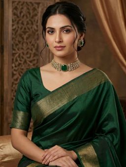 Odette - Women Green Alloy Stones Jewellery Set