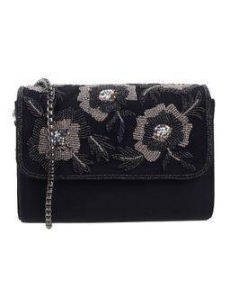 Mochi - Embellished Black Clutches