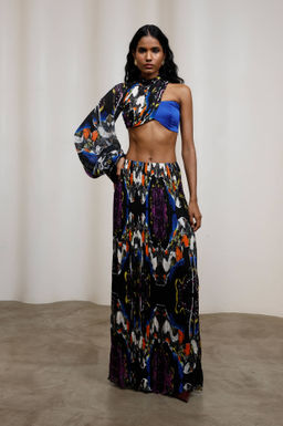 Advait - Noa Multicolor Top with Skirt