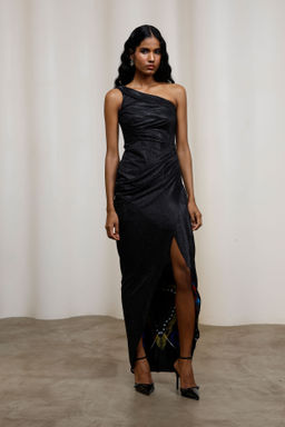 Advait - Nui Cocktail Black Maxi Dress