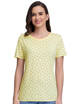 Amante - Round Neck Sleep Tee Multi-Color