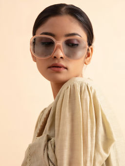 Twenty Dresses by Nykaa Fashion - Beige A Worthy Stare Sunglasses
