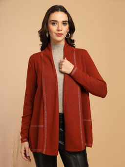 Gipsy - Rust Regular Fit Woman Stylish and Cozy Winter Cape
