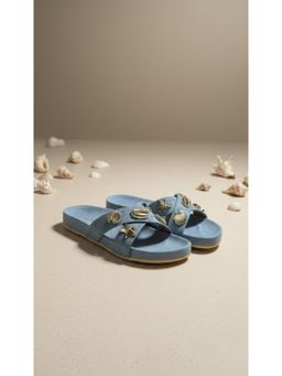 drunch - Women Blue Sandals
