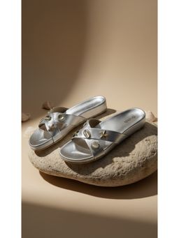 drunch - Women Silver Sandals