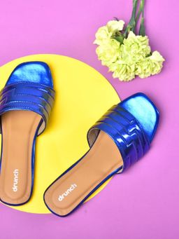 drunch - Women Blue Flats