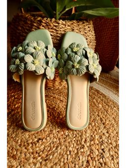 drunch - Women Green Flats