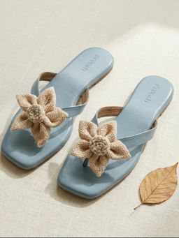 drunch - Women Blue Flats