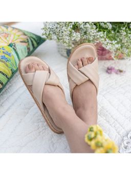 Coral Haze - Flory Women Beige Sandals