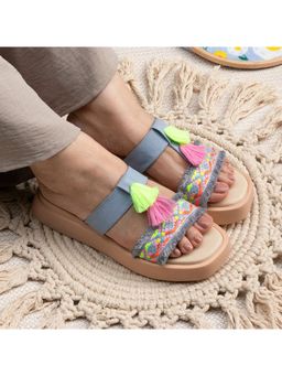 Coral Haze - Fern Women Beige Sandals