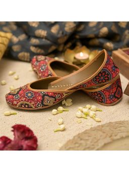 Coral Haze - Khushi Pink Juttis