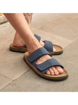 Coral Haze - Vettel Navy Blue Sandals