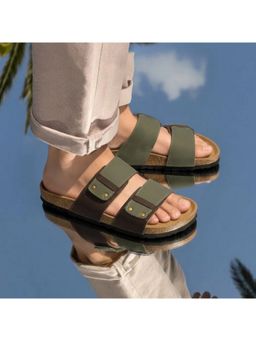 Coral Haze - Hunt Men Olive Sandals