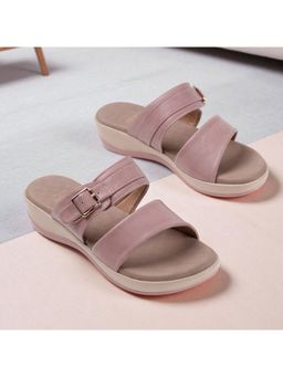 Coral Haze - Plush Pink Flats