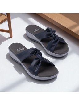 Coral Haze - Swish Navy Blue Sandals