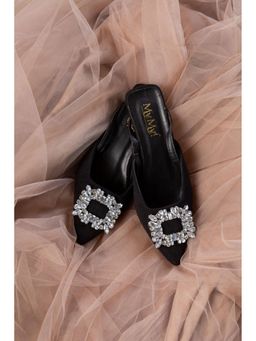 MyMy Footwear - Black Night Shimmer Heels