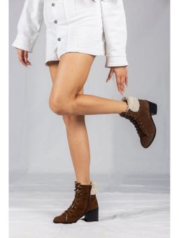 MyMy Footwear - Brown Elenor Suede Boots