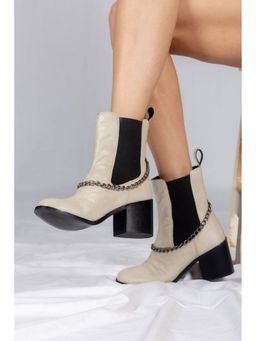 MyMy Footwear - Beige Mallo Boots