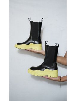 MyMy Footwear - Black Chunky Platform Boots