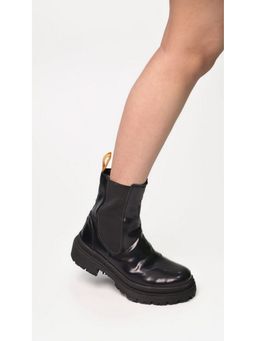 MyMy Footwear - Black Dark Crest Boots