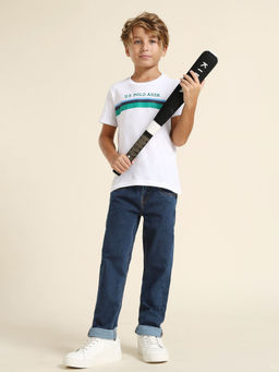 U.S. POLO ASSN. - Kids Boys Slim Fit Blue Jeans
