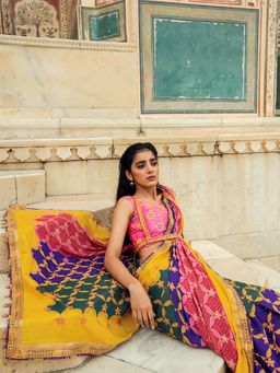 Swati Vijaivargie - Pichola Stitched Blouse