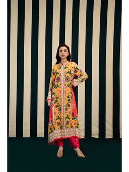 Swati Vijaivargie - Gulmohar Gauri Kurta & Pant (Set of 2)