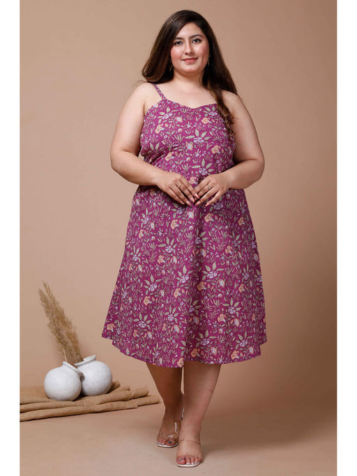 knee length dresses for ladies Lilac Daydreams Tiered Midi Dress – Open Back Plus Size SM to 3XL – Sweet  Roo Bou
