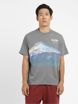 Levi's - Men Grey Relaxed Fit T-Shirt