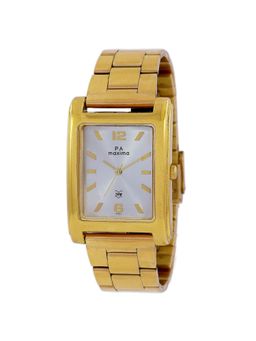 PA Maxima - Attivo Analog Watch for Men in Silver Dial Color