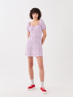 LC WAIKIKI - Lavender Floral Printed Dress