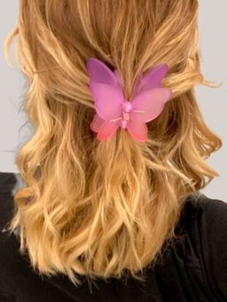 OOMPH - Purple Gradient Large Big Butterfly Hair Claw Hair Clip
