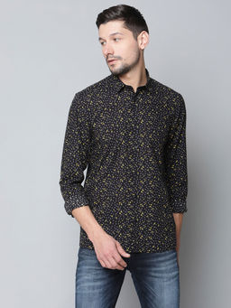 Antony Morato - Mens Black Printed Regular Fit Shirt