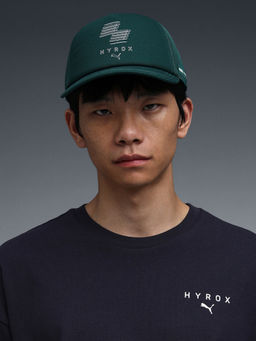 Puma - Unisex Green Solid/Plain Polyester Cap
