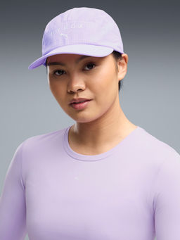 Puma - Unisex Purple Solid/Plain Polyester Cap