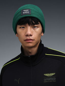 Puma - Unisex Green Solid/Plain Polyester Cap
